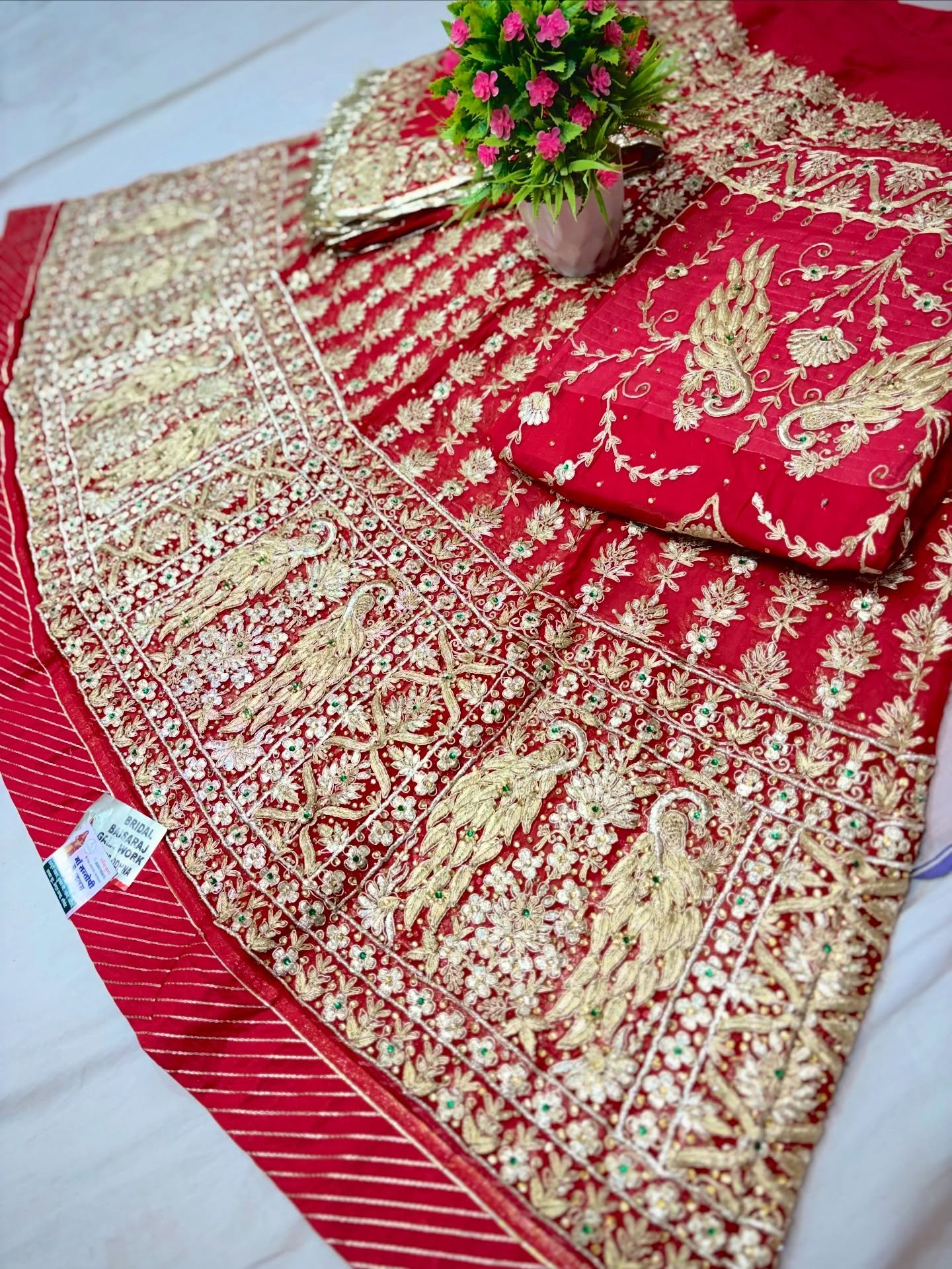 Royal Rajputi Bridal Poshak Ramsar | Dulhan Collection – Maa Santoshi ...